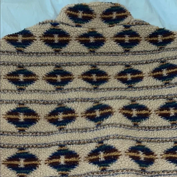 Women’s Beige Patterned Sweater - Picture 7 of 7